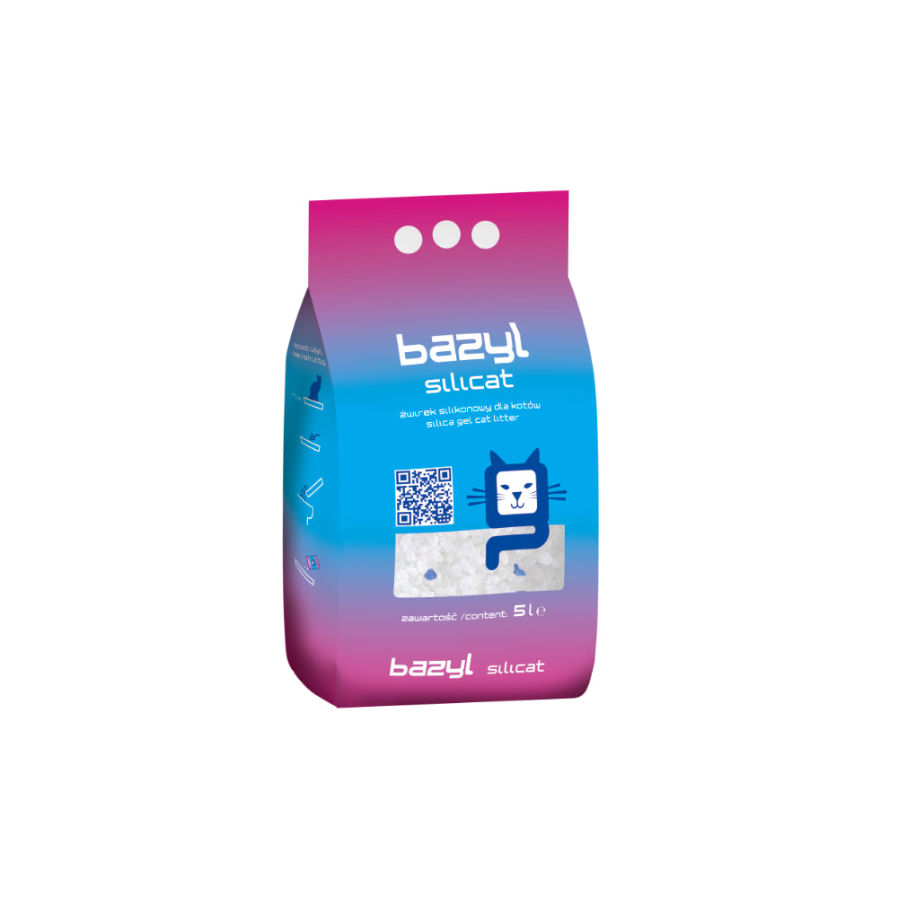 Bazyl Silikon Żwirek Silikonowy 5 l