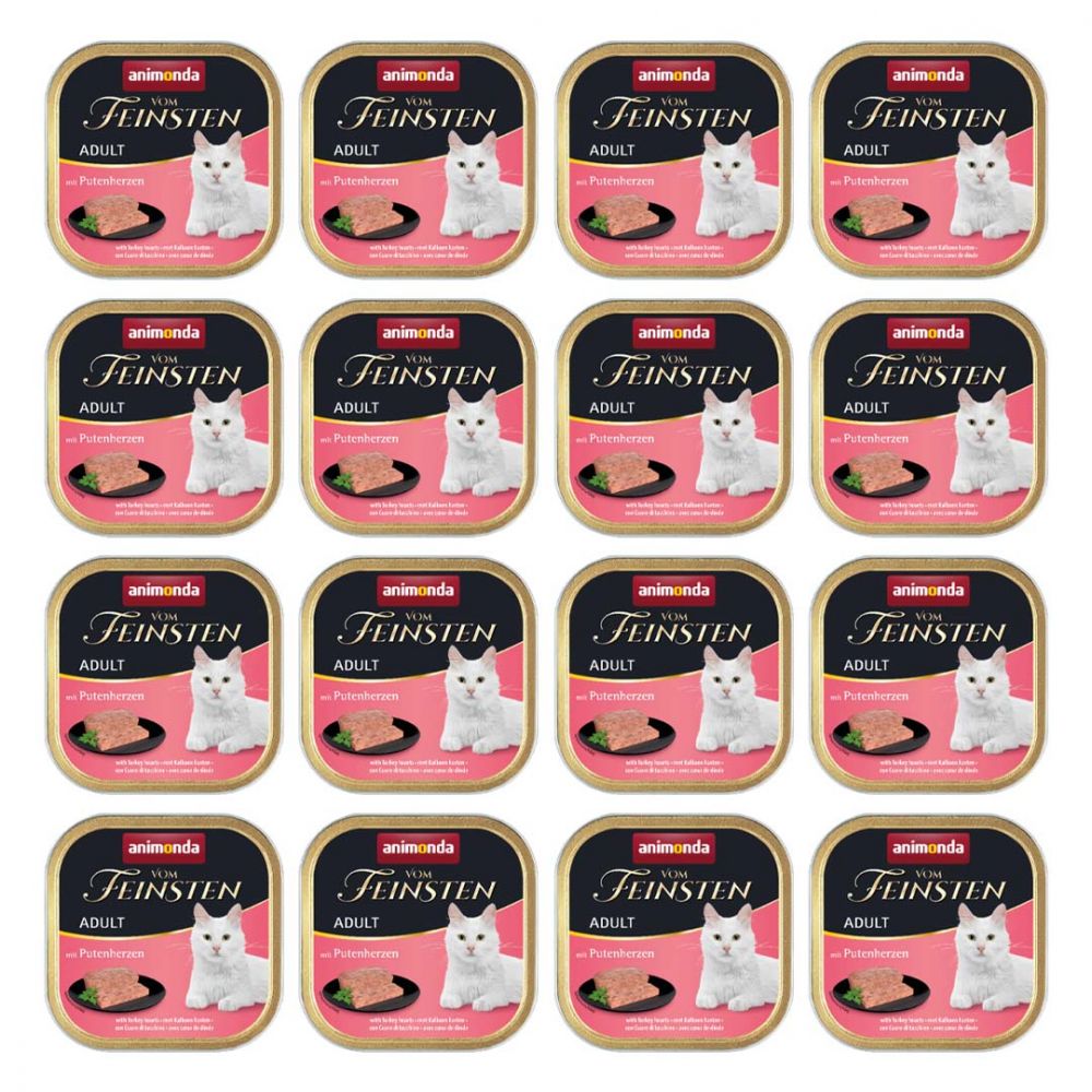 Pakiet Animonda Vom Feinsten Serca Indycze 16 x 100 g