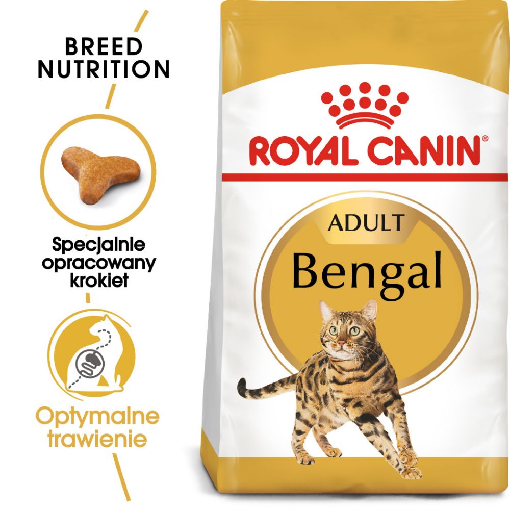 ROYAL CANIN Bengal Adult karma sucha dla kotów dorosłych rasy bengal 10 kg