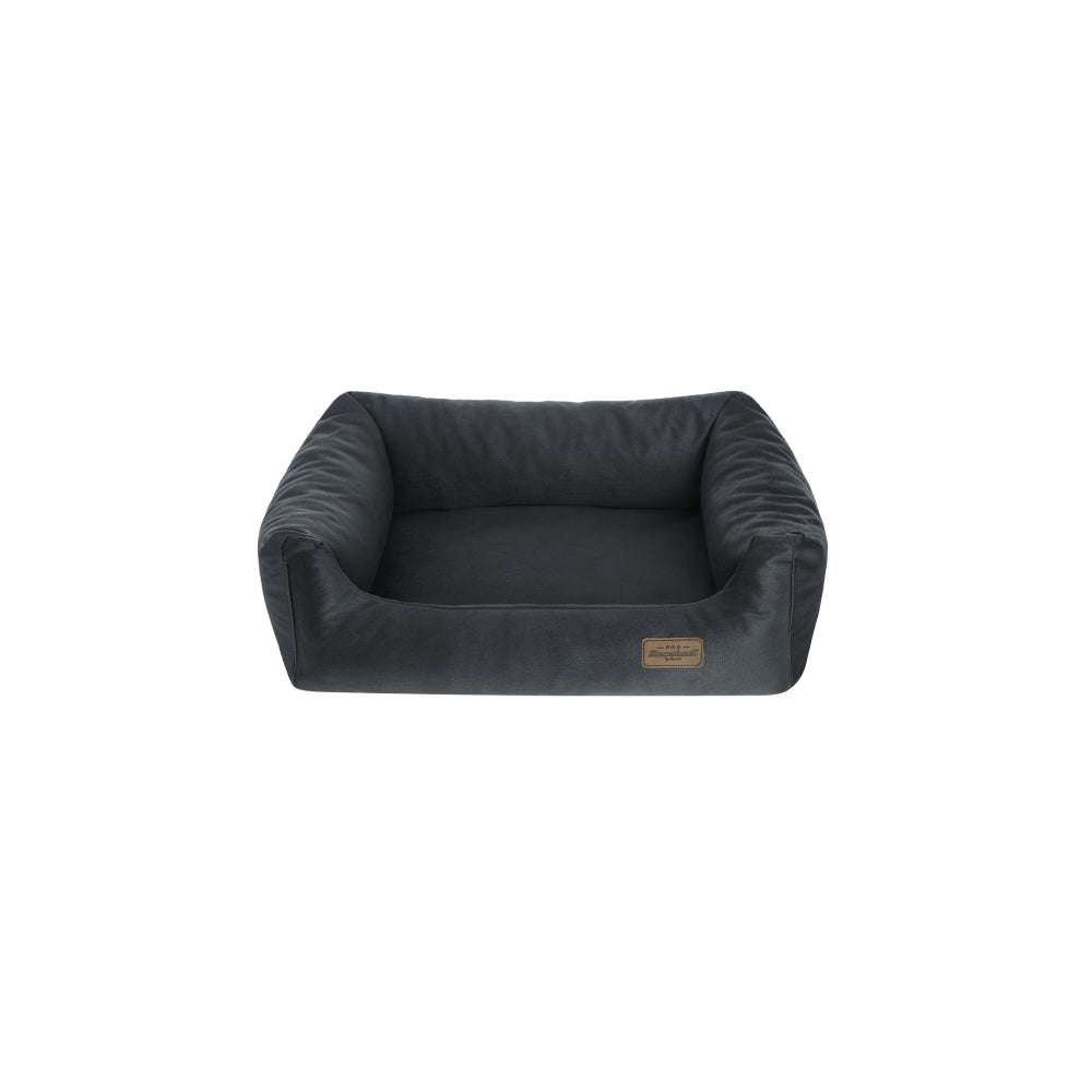 Recobed Kanapa Welur PLUS szary M 80x65 cm