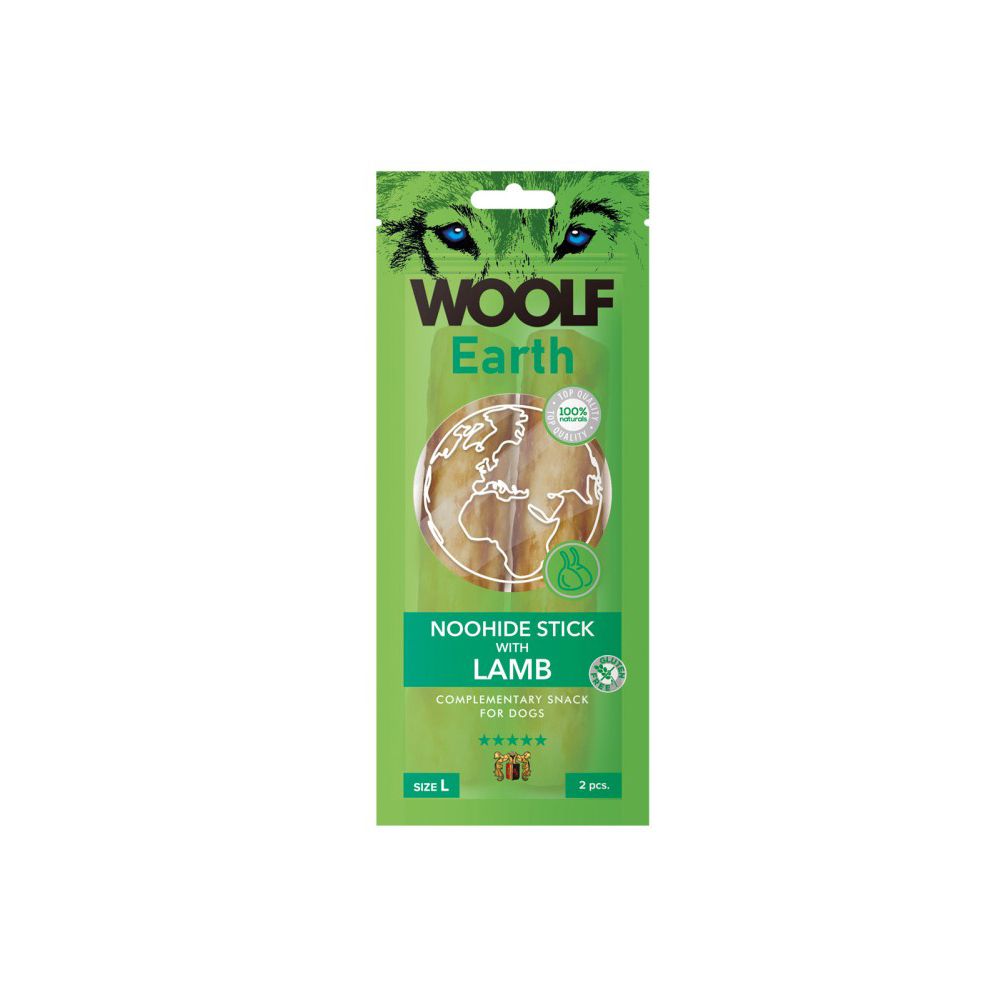 Woolf Earth Noohide Lamb Przysmak Dla Psa Jagnięcina Rozmiar L 85 g