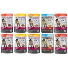 Pakiet Nutrilove Mięsne Kawałki Mix Smaków 10 x 85 g