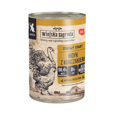 Wiejska Zagroda Indyk z Kurczakiem Dla Kociąt 400 g
