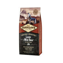 Brit Carnilove Lamb & Wild Boar Jagnięcina Dzik Bezzbożowa Adult Dogs Karma Dla Dorosłych Psów 14 kg