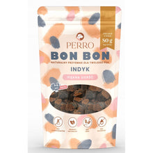 PERRO Bon Bon Indyk przysmaki dla psa 80g piękna sierść