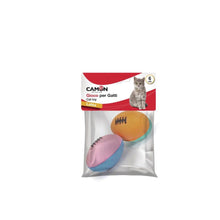 Camon Cat Toy Piłeczki Gąbkowe Owal 2 sztuki