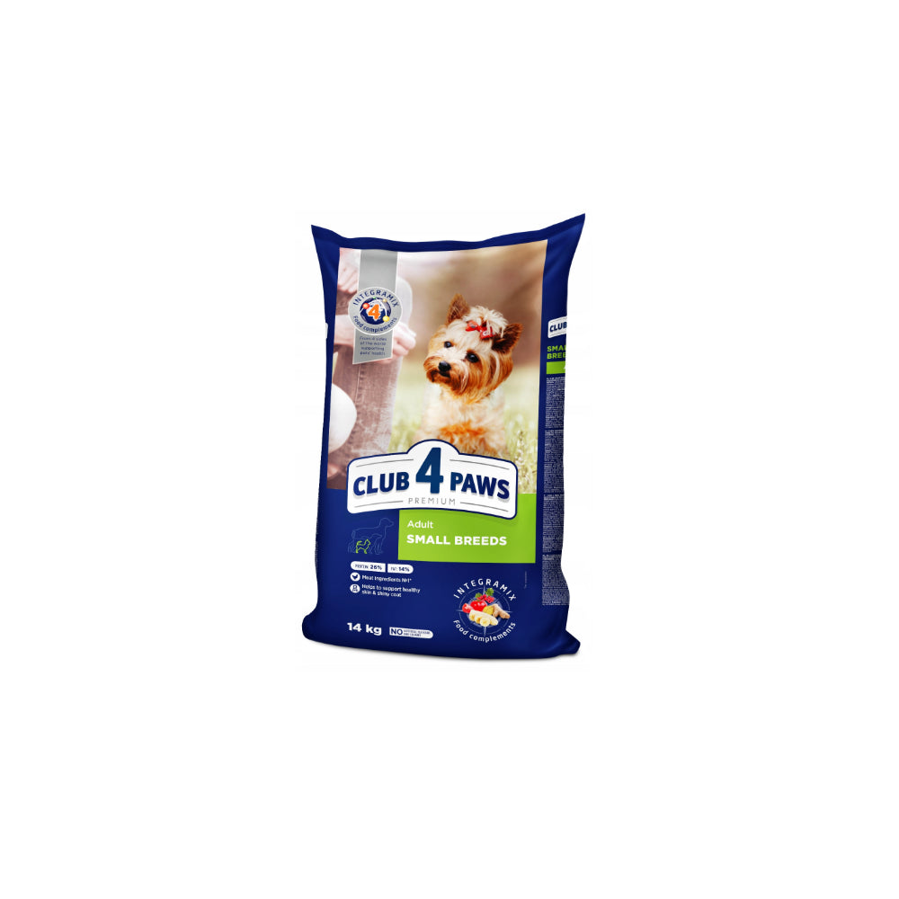 Club 4 Paws dla Dorosłych Psów Małych Ras 14 kg