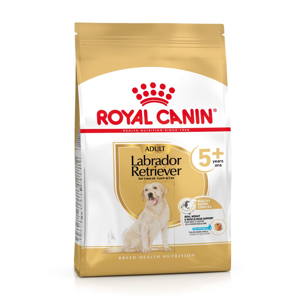 ROYAL CANIN Labrador Retriever Adult 5+ Karma Sucha Dla Psów Dorosłych Rasy Labrador Retriever Powyżej 5 Roku Życia 3 kg