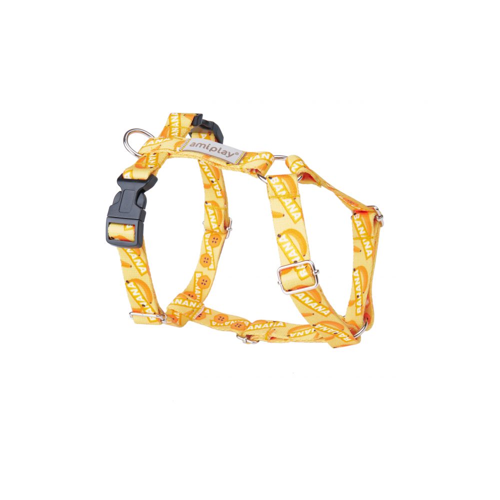 Amiplay Szelki Regulowane Guard BeHappy Rozmiar XL Banana