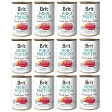 PAKIET FBA BRIT MONO PROTEIN TUNA&SWEET POTATO 12 x 400G