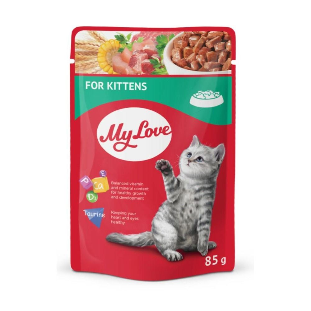 My Love Kocięta Karma Mokra Dla Kociąt 85 g