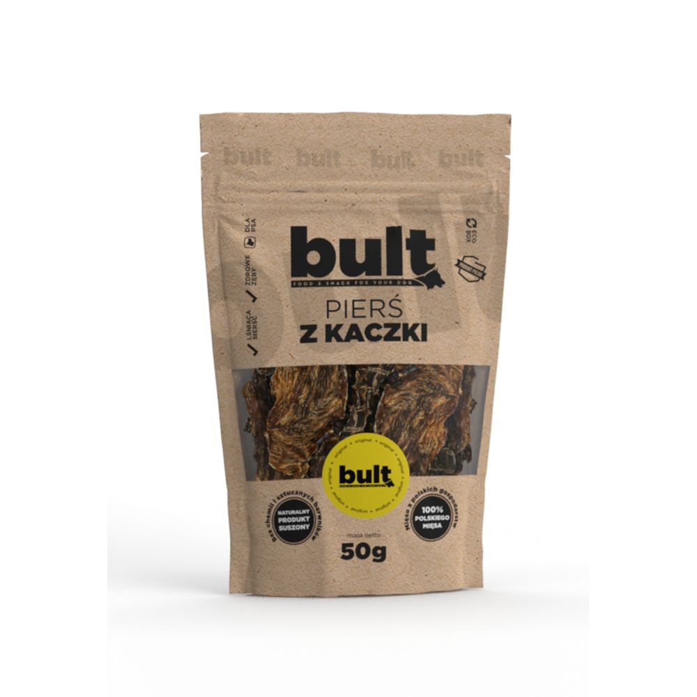 Bult Eko Przysmak Dla Psa Pierś z Kaczki 50 g