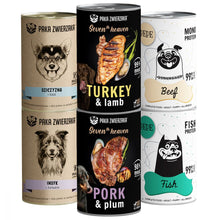 Pakiet Paka Zwierzaka Mokra Karma Mix Dla Psa Leniuszka 6 x 400 g