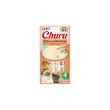 Inaba Cat Churu Kurczak z Łososiem Przysmak Dla Kota 4 x 14 g