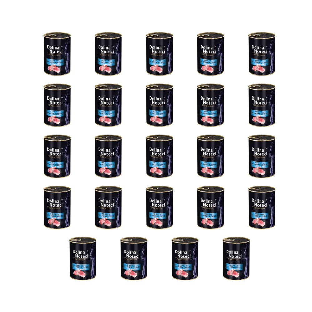 Pakiet Dolina Noteci Premium Jagnięcina Kot 24 x 400 g