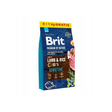 Brit Premium By Nature Sensitive Lamb & Rice Jagnięcina & Ryż Karma Dla Dorosłych Psów 8 + 1 kg