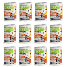 Pakiet Animal Island Mokra Karma Everyday Dla Kota Indyk i Gęś 12x400g