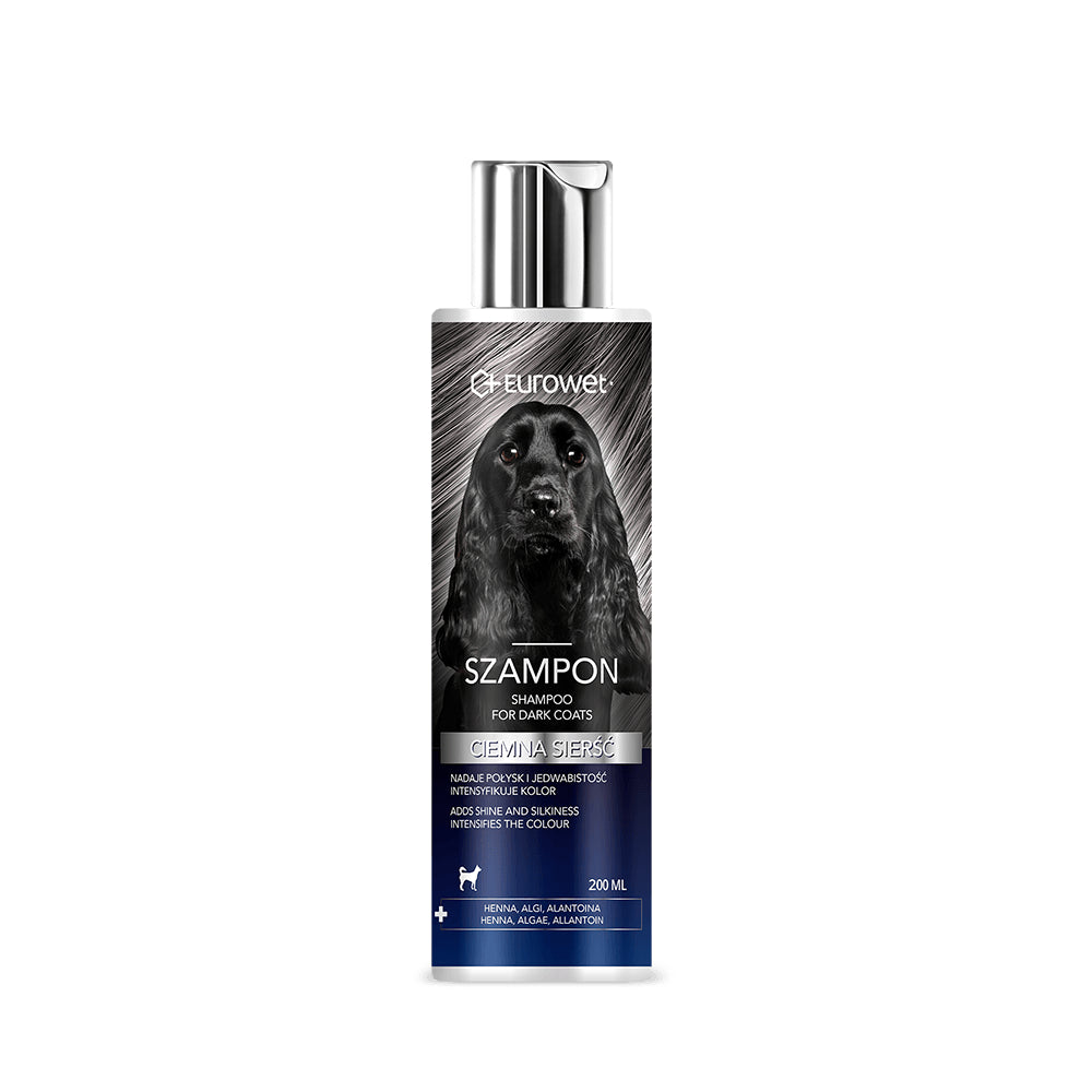 Eurowet Szampon do Ciemnej Sierści 200 ml