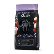 Fitmin Dog For Life Light & Senior Karma Dla Dorosłych Starszych Psów Wszystkich Ras z Nadwagą 12 kg