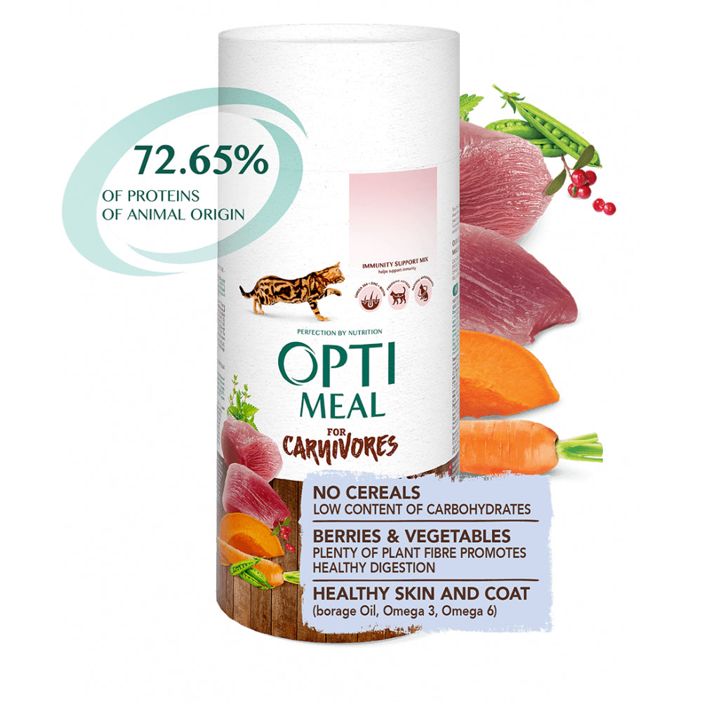 Optimeal z Kaczką i Warzywami Hairball Control 650 g