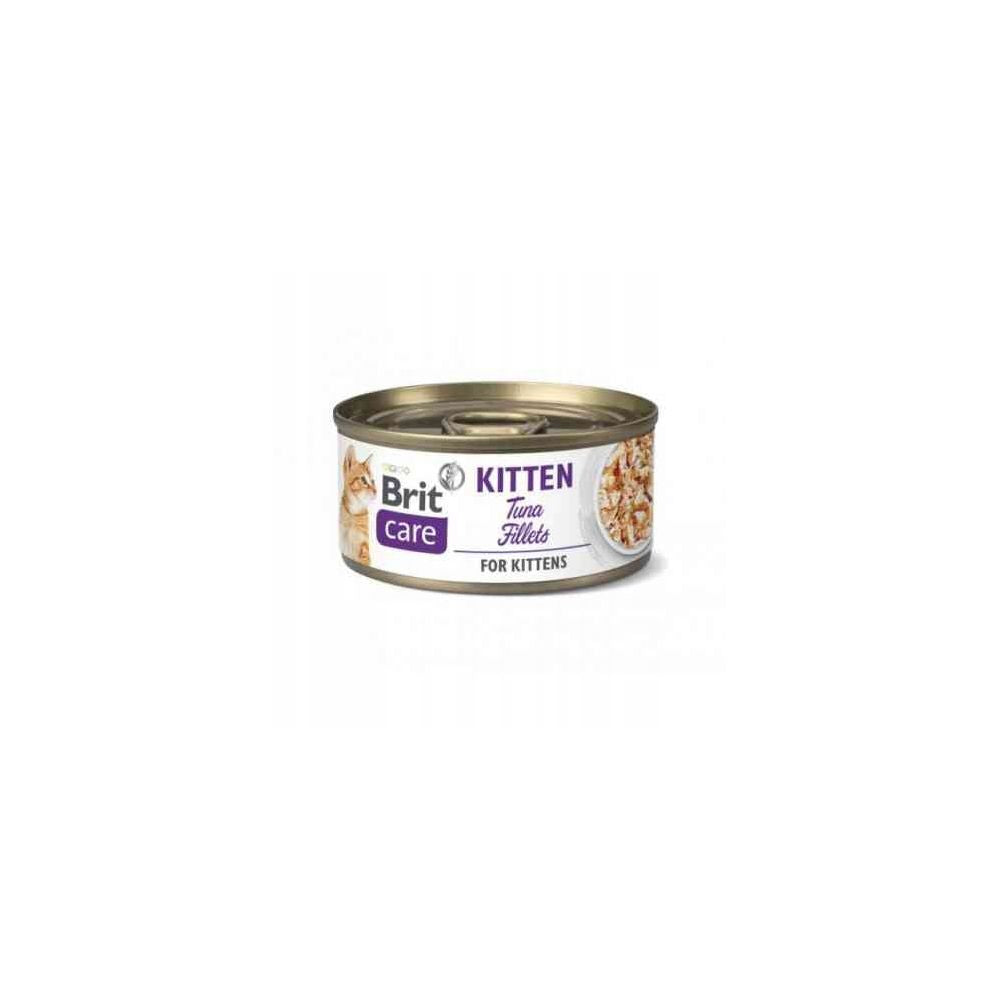 Brit Care Cat Tuna Fillets Kitten Tuńczyk Mokra Karma Dla Kociąt 70 g