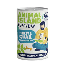ANIMAL ISLAND Everyday Indyk z Przepiórką 400g bezzbożowa karma human grade