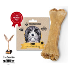 Paka Zwierzaka Kość Z Dodatkiem Kozy XL Przysmak Dla Psa 115 g