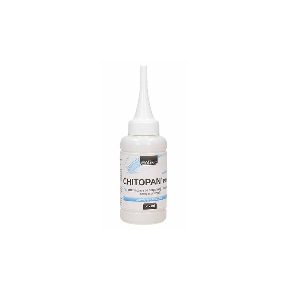 Vet-Agro Chitopan Preparat Do Dezynfekcji i Pielęgnacji Skóry 75 ml