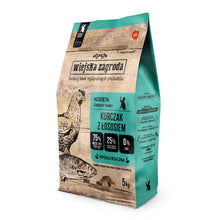 Wiejska Zagroda Sucha Karma Dla Kociąt Kurczak Z Łososiem 5 kg