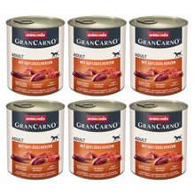 Pakiet Animonda GranCarno Serca Drobiowe Karma Dla Psa 6 x 800 g