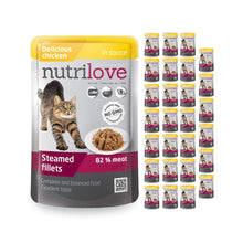 Pakiet Nutrilove Kurczak W Sosie 28 x 85 g