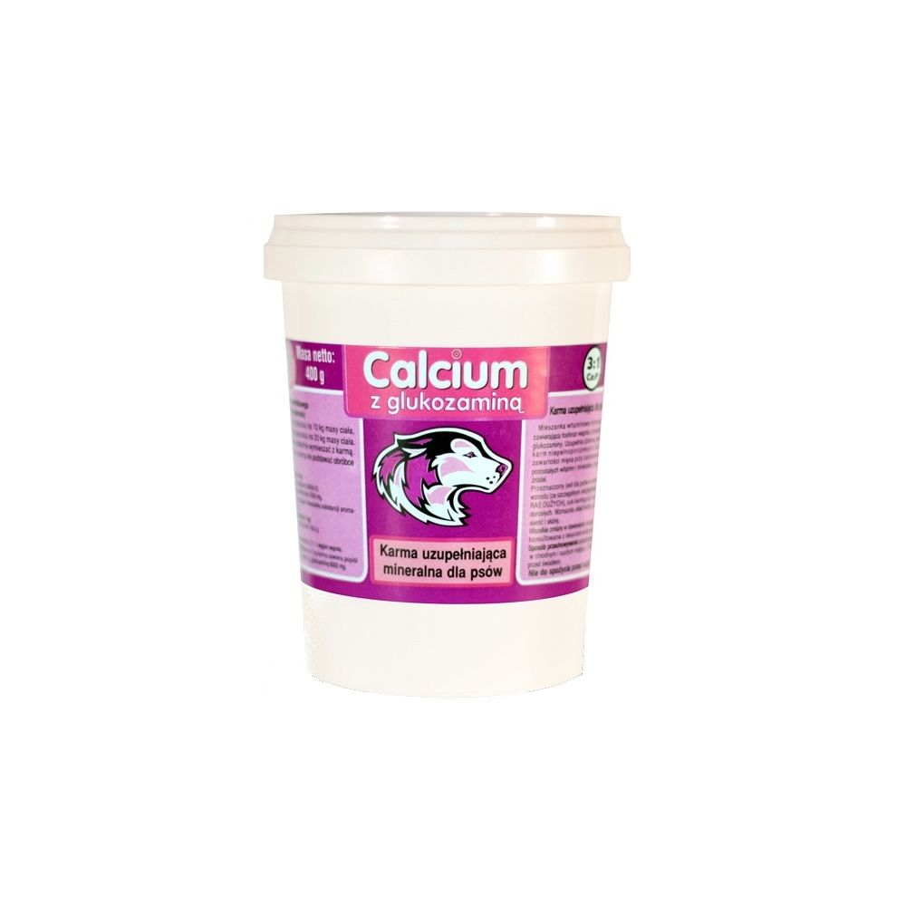 Can-Vit Calcium z Glukozaminą Fioletowy 400 g