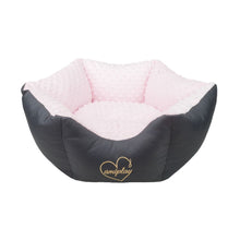 Amiplay Legowisko Korona Babydoll Dla Psa Rozmiar L Różowo-Czarne