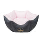 Amiplay Legowisko Korona Babydoll Dla Psa Rozmiar L Różowo-Czarne