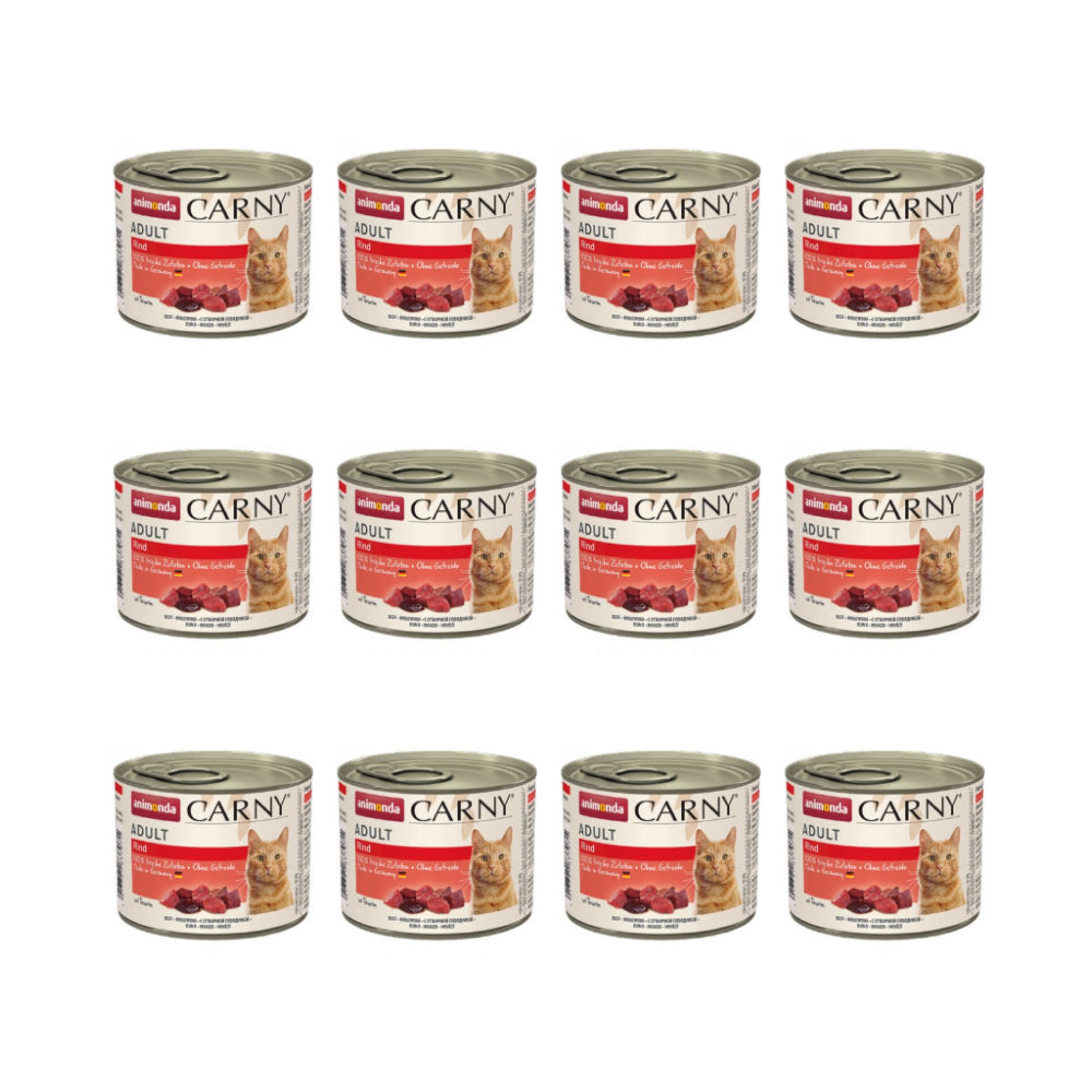 Pakiet Animonda Carny Wołowina 12 x 200 g