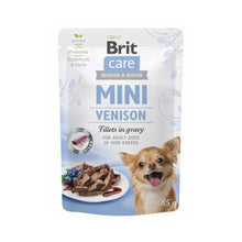 Brit Care Mini Adult Venison Fillets in Gravy Dziczyzna w Sosie Karma Dla Psów Małych Ras 85 g