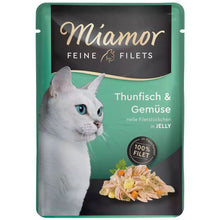 Miamor Filety z tuńczyka z warzywami w galaretce 100g