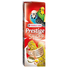 Versele Laga Prestige Sticks Budgies Eggs & Oyster Shells Kolby Dla Papużek Falistych 2 szt