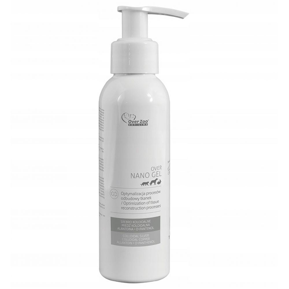 Over Zoo Over Nano Gel Żel Wspomagający Gojenie Ran 125 ml