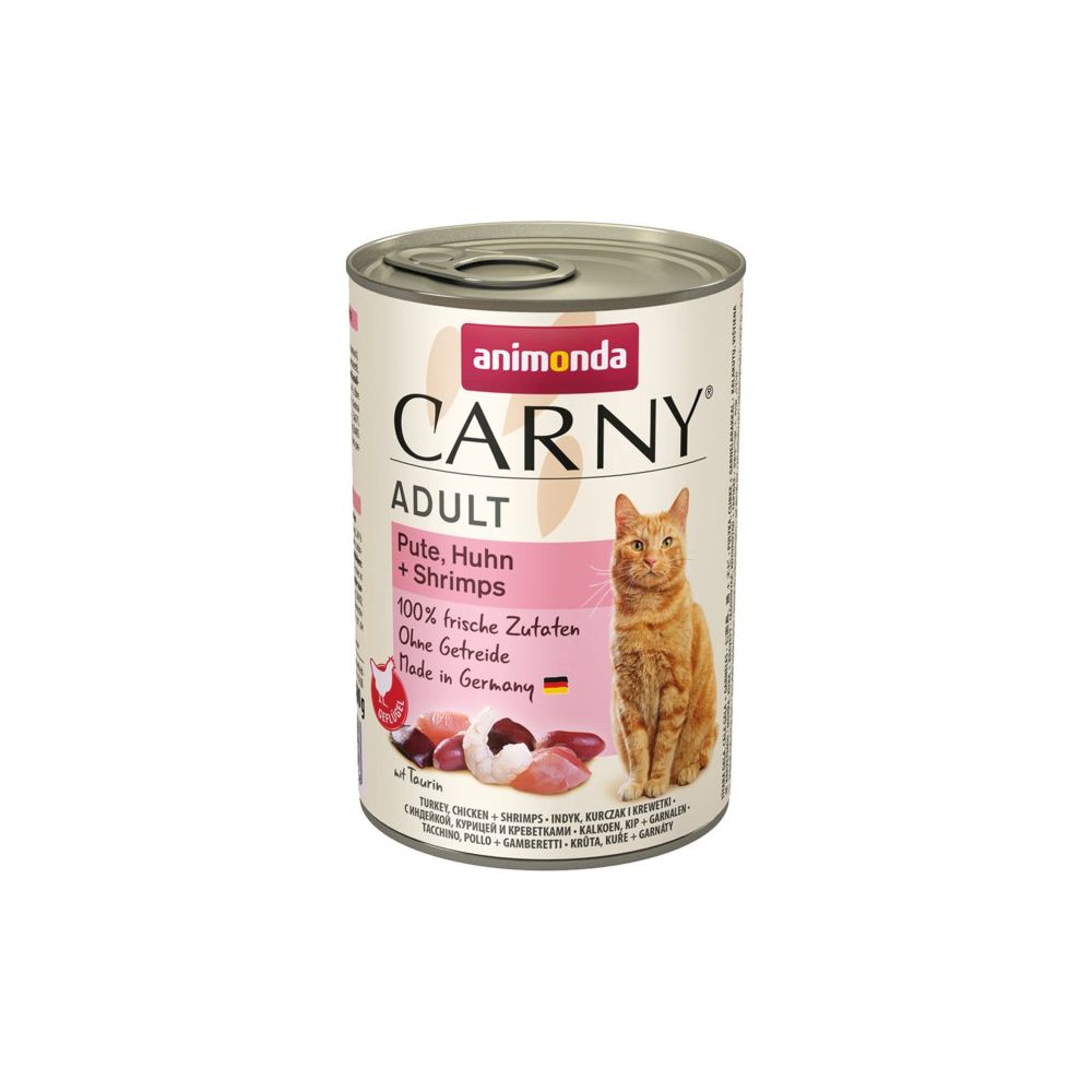 Animonda Carny Mokra Karma Dla Kota Indyk, Kurczak, Krewetki 400 g