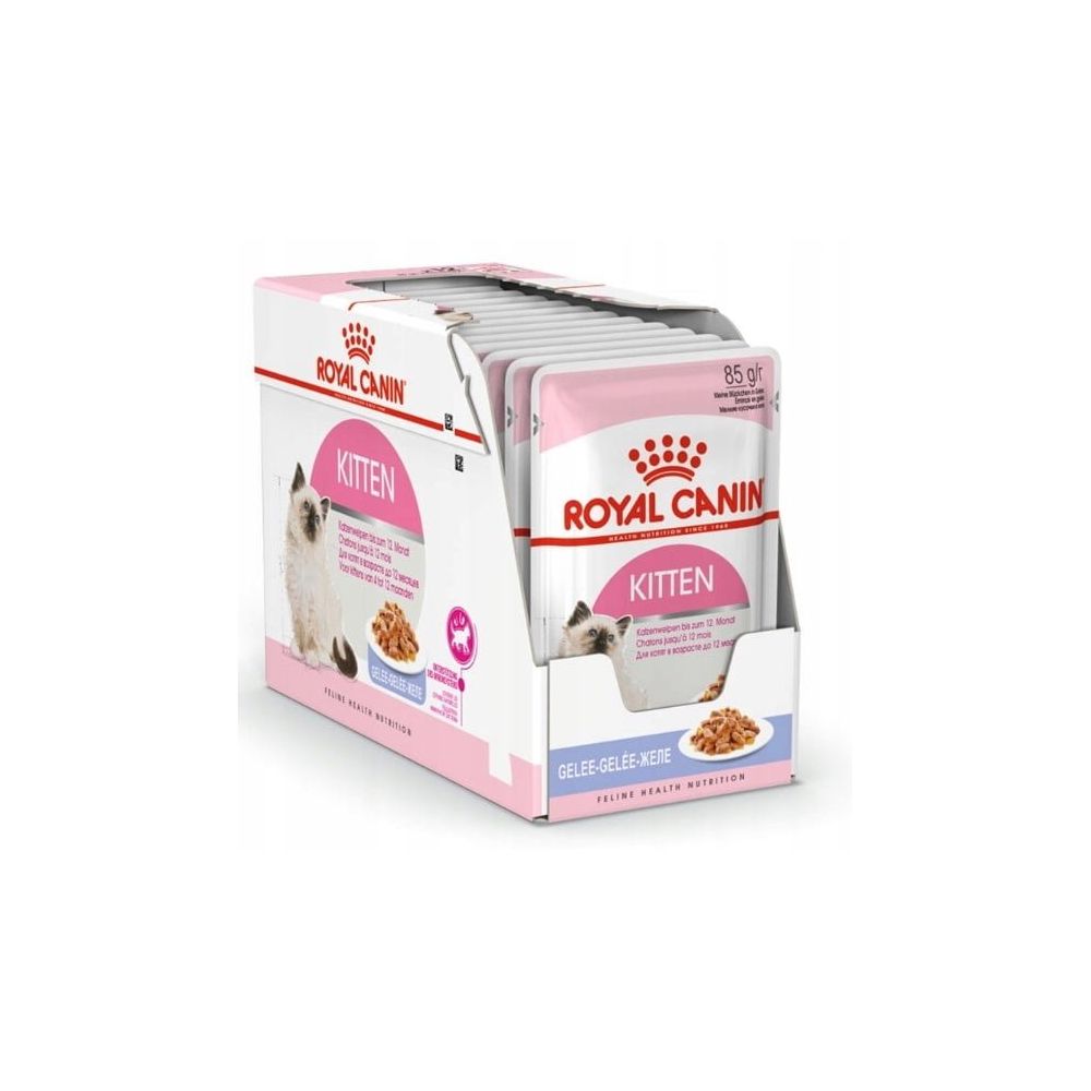ROYAL CANIN Kitten Instinctive 12x85g karma mokra w galaretce