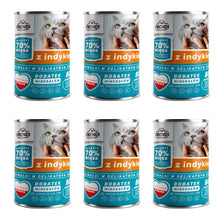 Pakiet Frendi Mokra Karma Dla Dorosłych Kotów Z Kawałkami Indyka W Sosie 6 x 400 g