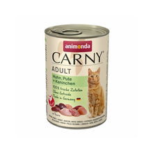Animonda Carny Kurczak z Indykiem i Królikiem Mokra Karma Dla Kota 400 g