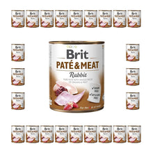 Pakiet Brit Pate & Meat Rabbit Królik Mokra Karma Dla Psa 24 x 800 g