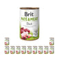 PAKIET FBA BRIT PATE& MEAT DUCK 12 x 400G