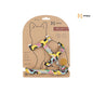 Amiplay Szelki+Smycz Dla Kota BeHappy Donut Rozmiar M