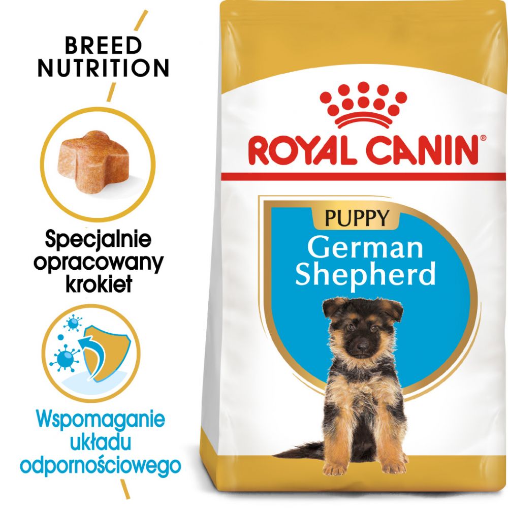 ROYAL CANIN German Shepherd Puppy karma sucha dla szczeniąt do 15 miesiąca, rasy owczarek niemiecki 1 kg