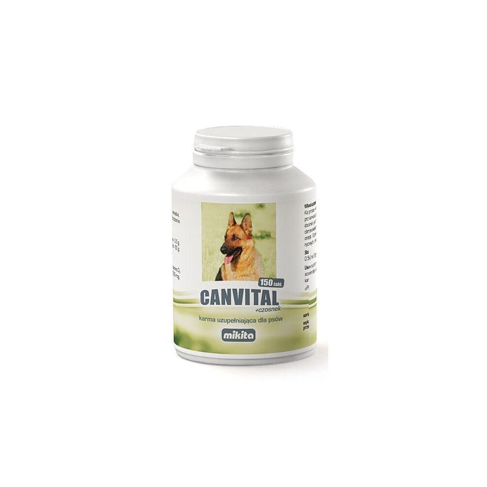 Mikita Canvital + Czosnek Dla Psa 150 Tabletek