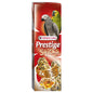 Versele Laga Prestige Sticks Parrots Nuts & Honey Kolby Ziarnowe Dla Papug 2 szt