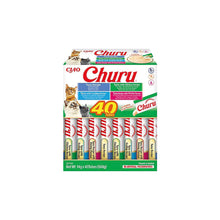 INABA CAT Churu mix z tuńczykiem i owocami morza 40x14g (560g)
